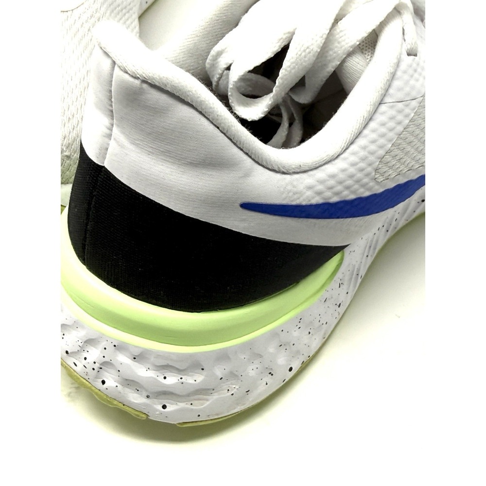 Men's Size 10 - Nike Revolution 5 White Racer Blue Green Black -Read Description - Picture 14 of 14